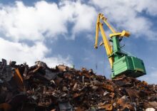 Ukrainian businesses have started exporting scrap metal through the EU.