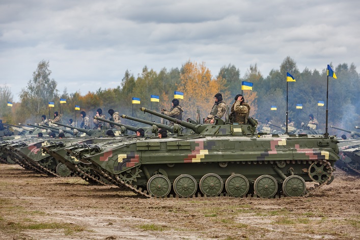 L’Ukraine a rattrapé le nombre de chars de la Russie.