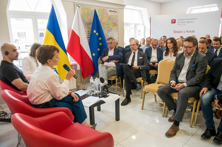 The office of the Polish Investment and Trade Agency has resumed its work in Kyiv.
