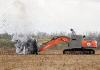 La première machine de déminage ukrainienne est prête pour la production de masse. 