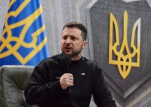 Ukraine’s President Volodymyr Zelenskyy held a year-end press conference in Kyiv.
