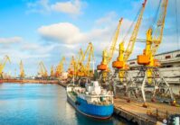 Ukraine has established temporary corridors for merchant ships from the ports of Odesa.