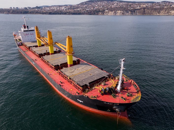 Експорт українських товарів новим морським коридором сягнув 1,5 млн тонн.