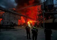 After a Russian drone attack, the Kremenchuk Oil Refinery caught fire, but at the same time, Ukrainian forces damaged government planes near Moscow, at an oil depot near Sochi.