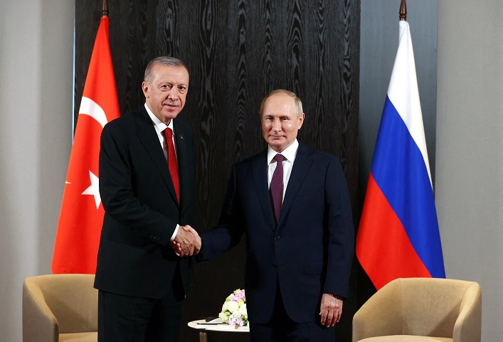 Putin erörterte ein Abkommen über den Gashub in der Türkei und legte die Bedingungen für die Erneuerung des Getreideabkommens dar.