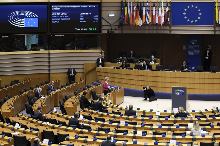 The European Parliament urges support for Ukraine, ensuring its victory in the war.