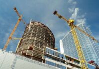 В Україні за рік на 40% скоротились обсяги нового будівництва житла.