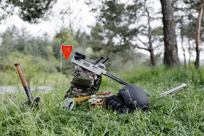 Almost 40 countries and partner organizations will allocate $250M for demining equipment.