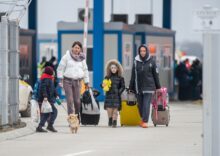 More than a third of Ukrainian refugees do not plan to return home.