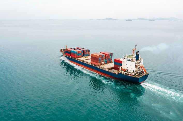 Over 50% of export shipments in 2024 will be carried out by sea.