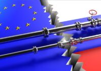 La UE busca romper permanentemente los lazos energéticos con Rusia.
