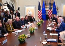Підтримка України та покарання РФ за злочини: про що домовились лідери ЄС та США на другому спільному саміті.