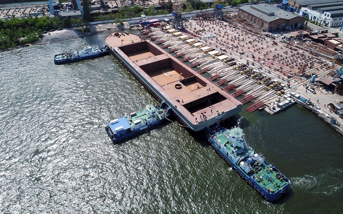 “Смарт-Холдинг” відновив роботу суднобудівного заводу в Миколаєві.