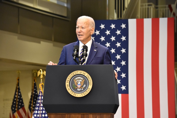 Biden has warned Congress against political games regarding aid to Ukraine and Israel.