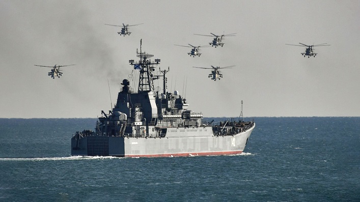 Die Ukraine hat ein großes Amphibienschiff im Wert von 85 Mio. USD zerstört, und nun hat Russland in vier Monaten 20% seiner Flotte verloren.