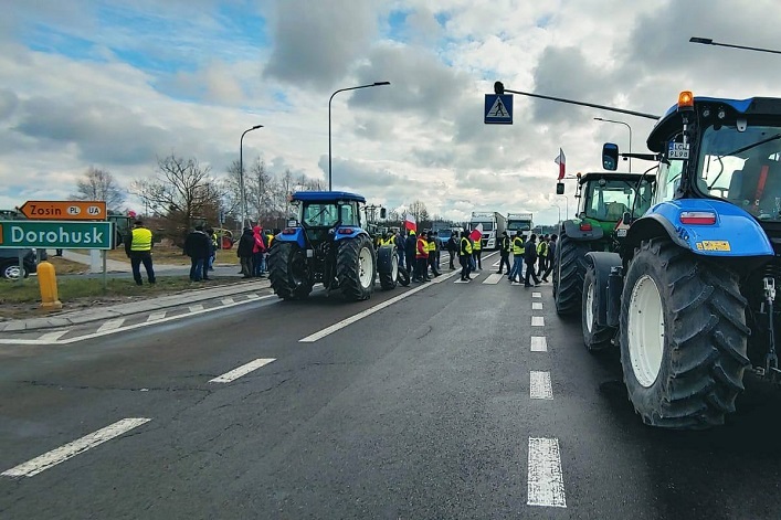 Polnische und ungarische Landwirte werden an der Grenze gegen Importe aus der Ukraine protestieren.
