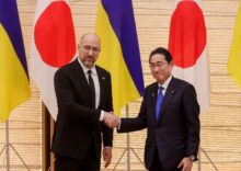 Japan leistet mehr als 12 Mrd. USD an Hilfe für die Ukraine.