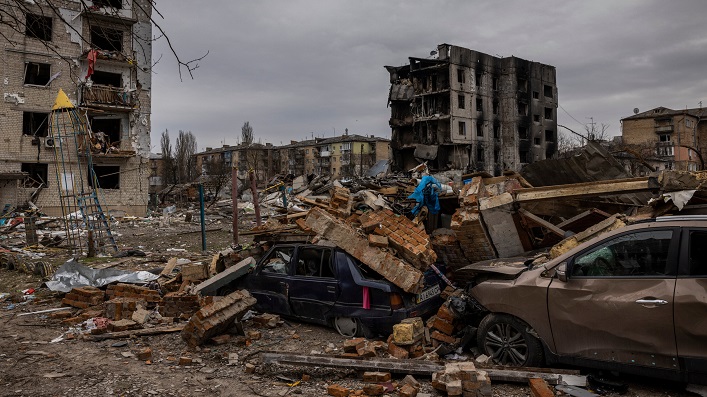 Внаслідок війни в Україні утворилося понад 600 000 тонн відходів від руйнувань.