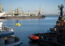 Український морський коридор запрацював в цілодобовому режимі, найближчим часом відновляться контейнерні перевезення.