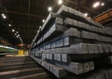 Ukraine increased its export of metal and iron ore raw materials.