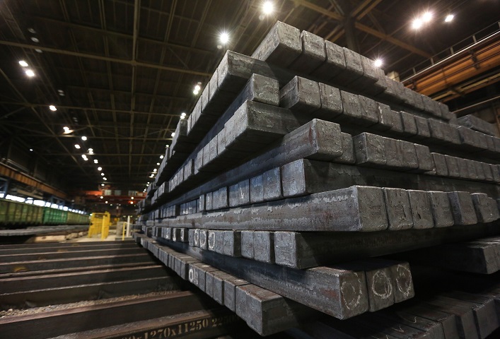 Ukraine increased its export of metal and iron ore raw materials.