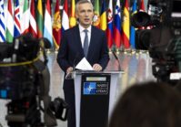 Der NATO-Generalsekretär reduzierte seinen Vorschlag für einen 100- Mrd.-EUR-Fonds für die Ukraine, doch plant das Bündnis die Schaffung eines neuen Postens für einen Sonderbeauftragten für die Ukraine.