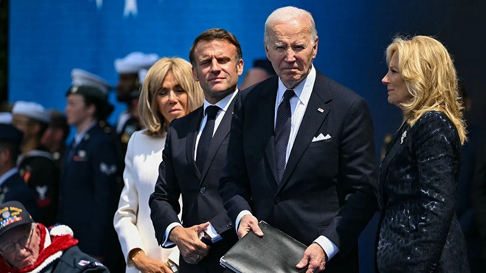 Biden promises to continue supporting Ukraine but will not allow strikes on the Kremlin with US weapons.