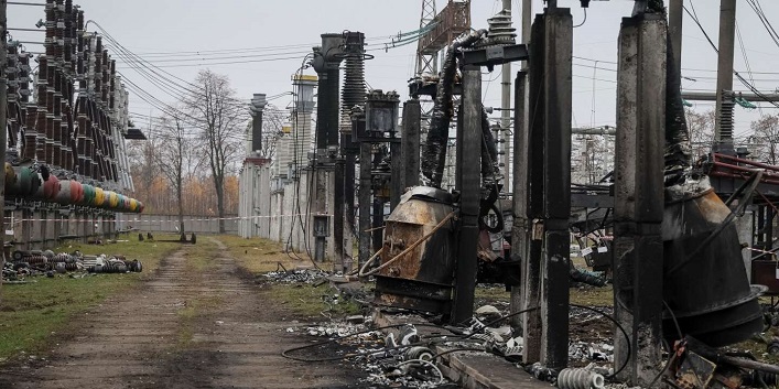 Od początku wojny Rosja odebrała Ukrainie 35 GW zdolności wytwarzania energii elektrycznej.