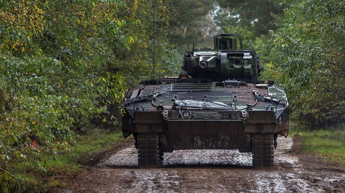 Deutschland exportiert 65% seiner Waffen in die Ukraine; deutsche Kampffahrzeuge werden bereits in unserem Land restauriert.