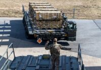 Due to the Pentagon's concerns about its weapons stockpiles, military aid packages for Ukraine from the US have decreased.