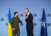 NATO zaoferuje Ukrainie nowe dowództwo do zarządzania pomocą wojskową.