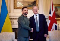 Der britische Premierminister verspricht, die Bemühungen zur Unterstützung der Ukraine zu verstärken; Selenskyj bittet um Erlaubnis für Angriffe auf russischem Gebiet zum Schutz der Zivilbevölkerung.