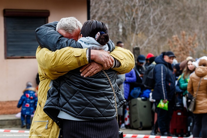 The war has forced 7% of Ukrainians to leave their place of residence permanently.