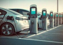 En medio de la creciente popularidad de los coches eléctricos en Ucrania, una empresa con respaldo europeo está construyendo una infraestructura de carga.