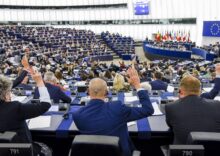 The European Parliament will determine the fate of Ukraine's €35B loan next week.