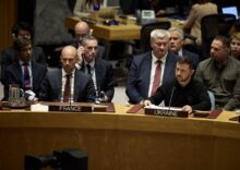 La guerra no terminará mediante negociaciones; Rusia debe ser forzada a la paz por la fuerza: Zelenskyy en la ONU.