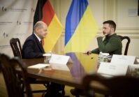 President Zelenskyy is holding bilateral meetings at the UN General Assembly to strengthen Kyiv's military support.