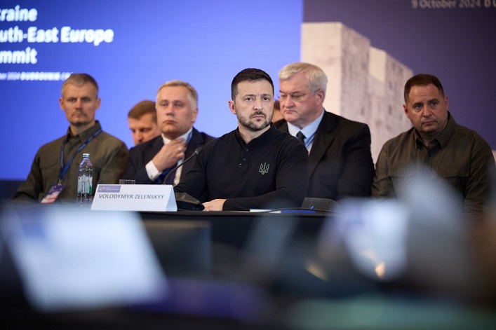 Zelenskyy at the Ukraine-South East Europe summit: We can move the situation toward peace and long-term stability.