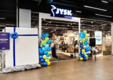 Despite the war, Jysk continues to invest and opens its 100th store in Ukraine. 