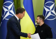 Tras su toma de posesión, el nuevo Secretario General de la OTAN, Rutte, llegó a Kiev.