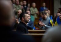 Selenskyj stellt dem ukrainischen Parlament den „Victory Plan“ für die Ukraine vor.