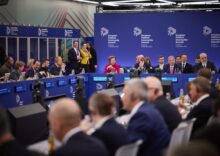 European leaders urge Trump to support Ukraine and avoid trade wars.