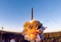 Russia struck Ukraine with a Rubizh intercontinental ballistic missile.