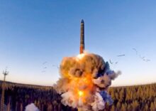 Russia struck Ukraine with a Rubizh intercontinental ballistic missile.