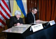 The US wants additional guarantees regarding its share of the G7's loan to Ukraine.