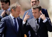 Macron planea discutir con Polonia el envío de una misión de paz a Ucrania.