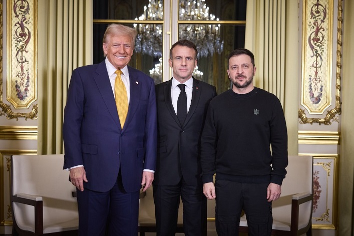 Zelenskyy meets Trump in Paris: The next US leader says Ukraine is ready for a deal, but the Ukrainian leader demands peace guarantees.