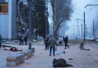 Un ataque ruso contra Zaporizhia deja 13 muertos y decenas de heridos.