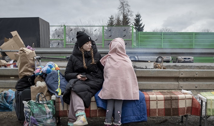 За рік кількість українських біженців зросла на 300 000.