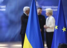 The EU is proposing a voluntary fund of €20-40B for military assistance to Ukraine be established to circumvent Hungary’s veto.